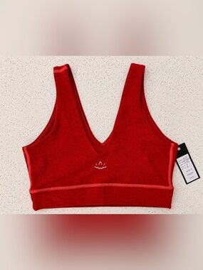 Beyond Yoga | Spacedye Good Day Cropped Tank | Holly Red Heather | NWT | Size S